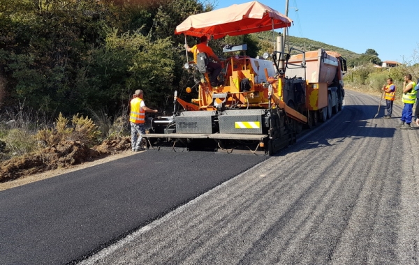 Upgrading works in the Region of Central Greece's road network 